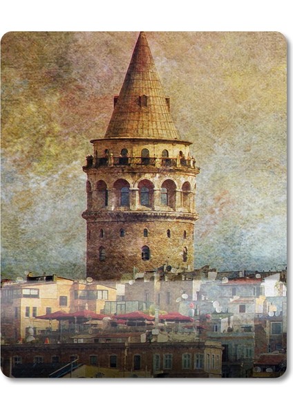 Istanbul - Gezgin - Seyahat Bilek Destekli Mousepad Model - 3