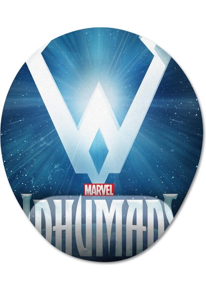 Inhumans Bilek Destekli Mousepad Model - 2 Oval