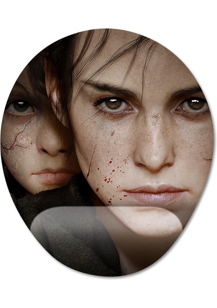 A Plague Tale: Requiem Bilek Destekli Mousepad Model - 1 Oval