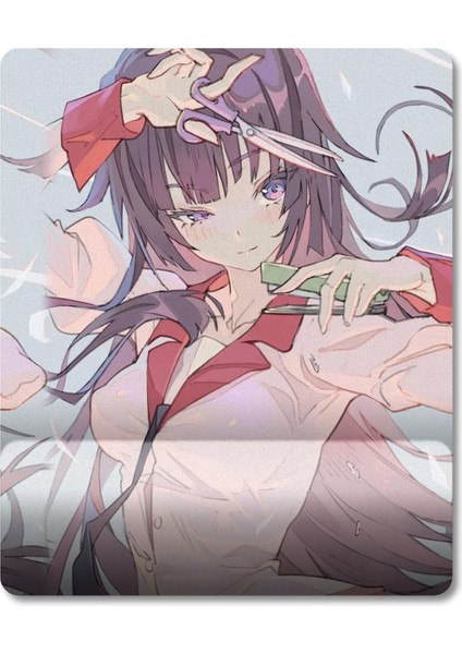 Monogatari - Senjougahara Hitagi Bilek Destekli Mousepad Model - 1