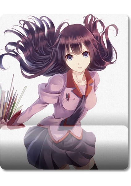 Monogatari - Senjougahara Hitagi Bilek Destekli Mousepad Model - 3