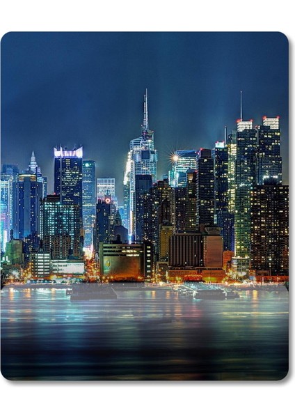 New York - Gezgin - Seyahat Bilek Destekli Mousepad Model - 3