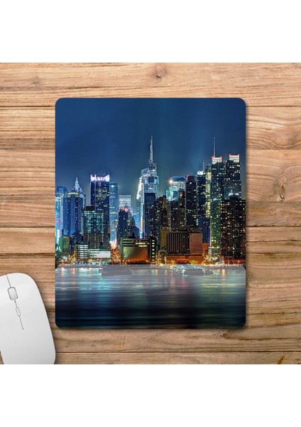 New York - Gezgin - Seyahat Bilek Destekli Mousepad Model - 3