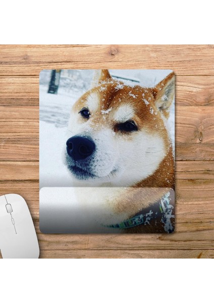 Shiba Inu - Köpek Bilek Destekli Mousepad Model - 1 fiyatları