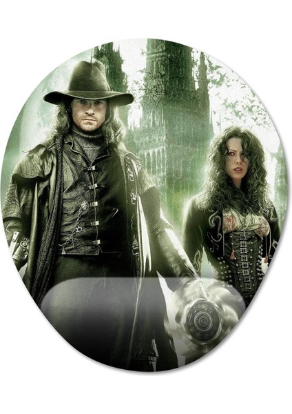 Van Helsing Bilek Destekli Mousepad Model - 1 Oval