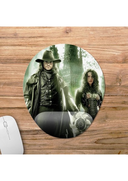 Van Helsing Bilek Destekli Mousepad Model - 1 Oval