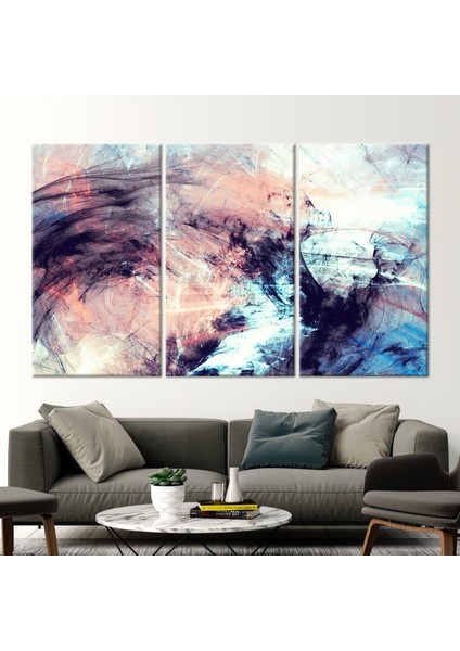 3 Parçalı Kanvas Tablo Soyut Sanat Siyah Kanvas Poster Renkli Baskılı Çağdaş Kanvas fiyatları