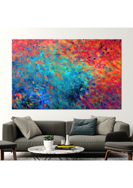 1 Parça Kanvas Tablo Renkli Kanvas Kırmızı Hediye Kanvas Çağdaş Posteri Modern Hediye Kanvas fiyatları