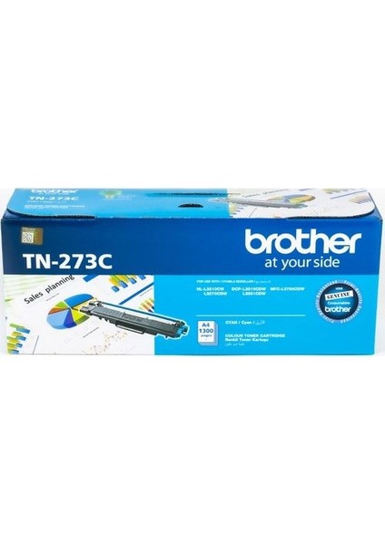 TN-273C Orijinal Mavi Toner (1300 Sayfa)