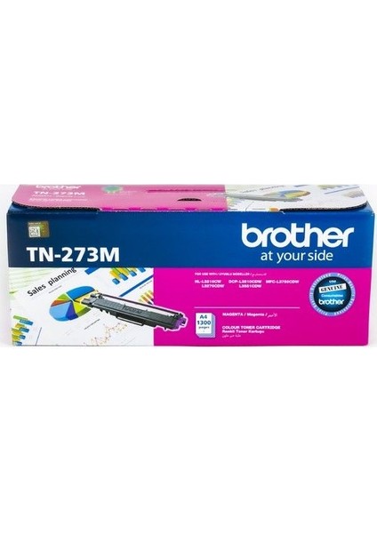 TN-273M Orijinal Kırmızı Toner (1300 Sayfa)