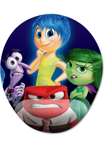 Inside Out Bilek Destekli Mousepad Model - 2 Oval