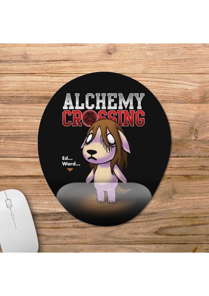 Fullmetal Alchemist - Alchemy Crossing Bilek Destekli Mousepad Model - 1 Oval