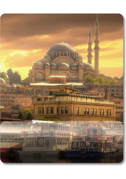 Istanbul - Gezgin - Seyahat Bilek Destekli Mousepad Model - 4