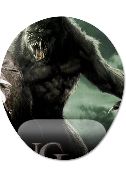 Van Helsing Bilek Destekli Mousepad Model - 2 Oval
