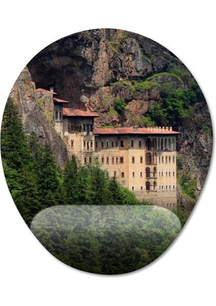Trabzon Bilek Destekli Mousepad Model - 2 Oval