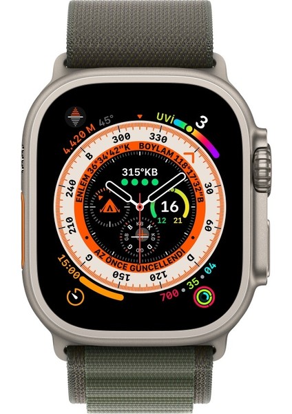 Apple Watch 10 42mm - 38/40/41mm Kordon Alpine Loop Kordon 2/3/4/5/6/se/7/8/9 fırsatları