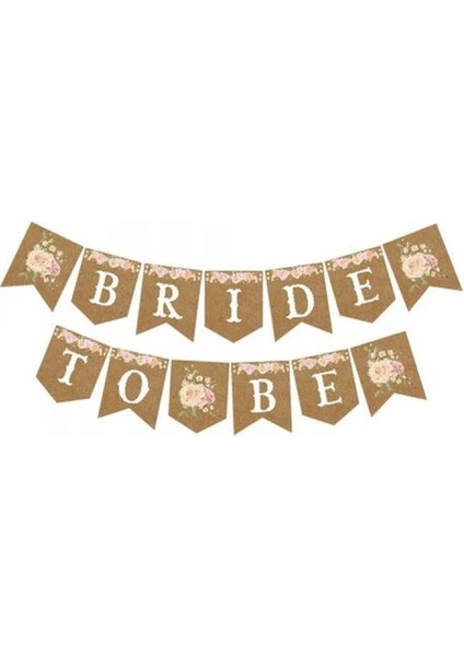 Zikzak Banner Bride To Be