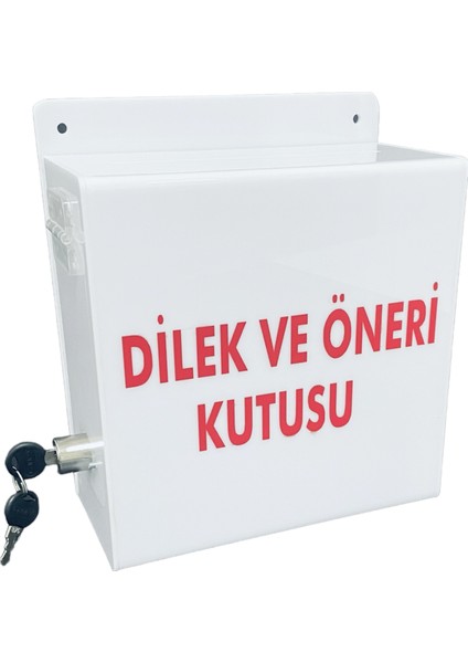 Pleksi Dilek Öneri Kutusu
