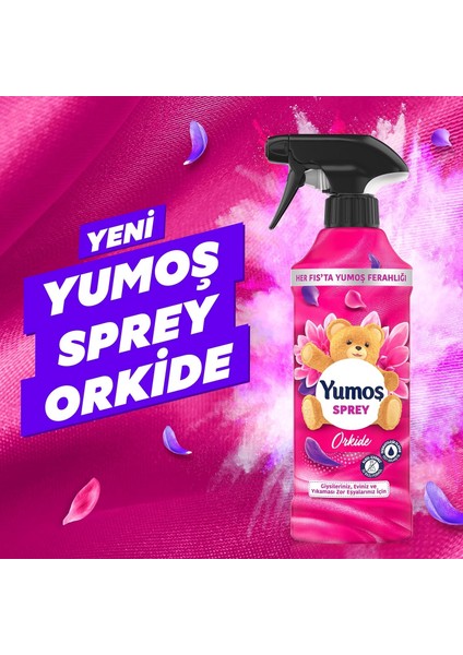 Sprey Yıkaması Zor Eşyalar için Orkide 450 ml