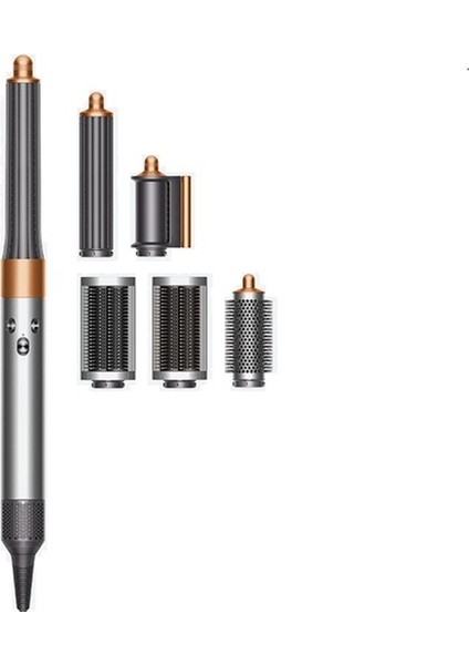 Airwrap Complete Uzun Multi-Styler Parlak Nikel ve Parlak Bakır Saç Şekillendirme Seti