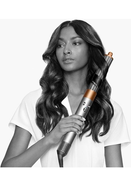Airwrap Complete Uzun Multi-Styler Parlak Nikel ve Parlak Bakır Saç Şekillendirme Seti indirimleri