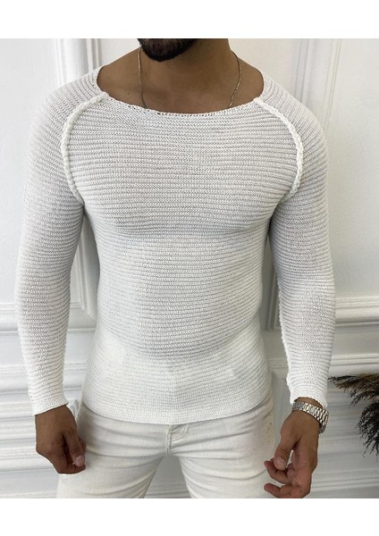 Kazak Slim Fit Triko Dar Kesim Kazak