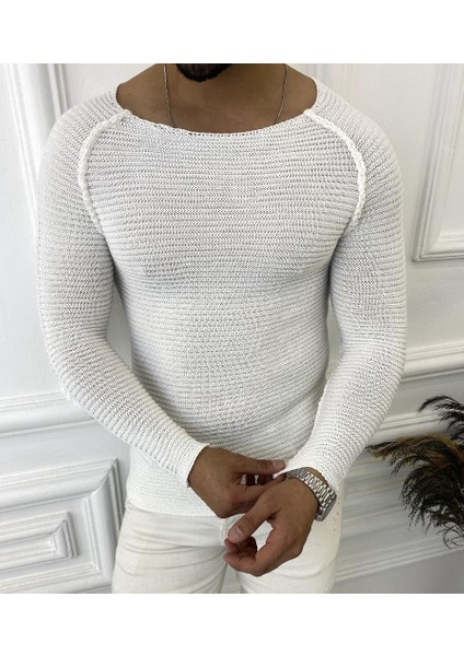 Kazak Slim Fit Triko Dar Kesim Kazak fiyatları