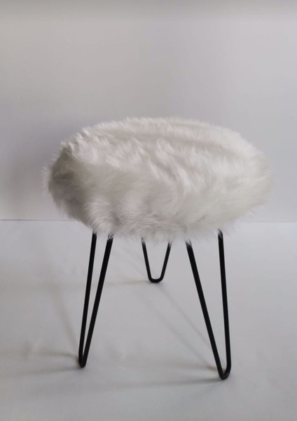 Peluş Metal Ayaklı Puf fiyatları