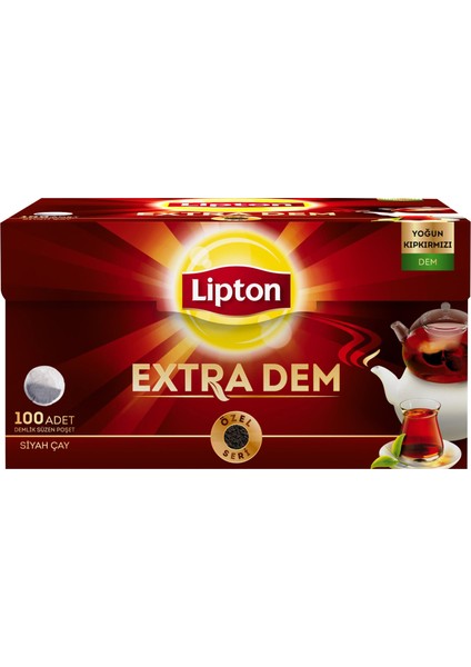 Extra Dem Demlik Poşet Çay 100'LÜ