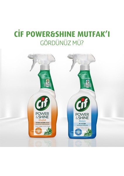 Power & Shine Mutfak Sprey Temizleyici 750 ml