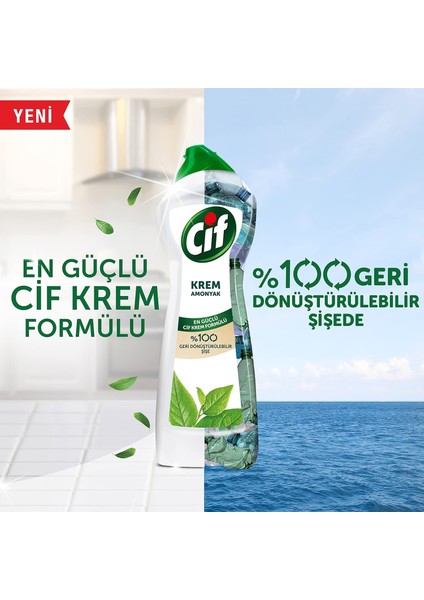 Krem Yüzey Temizleyici Amonyaklı 750 ml