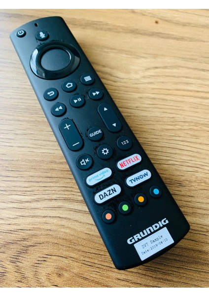 Fire Tv Orjinal Grundig Ses Komutlu Android LED Tv Kumandası Arçelik Beko Altus Orijinal Prime Uyumlu