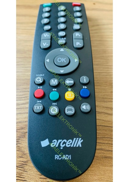 Orjinal Arçelik Tv 82-505 B 2hd LCD Tv Grundig Beko Altus Kumanda Orijinal Kumanda Rc-Ad1 modelleri