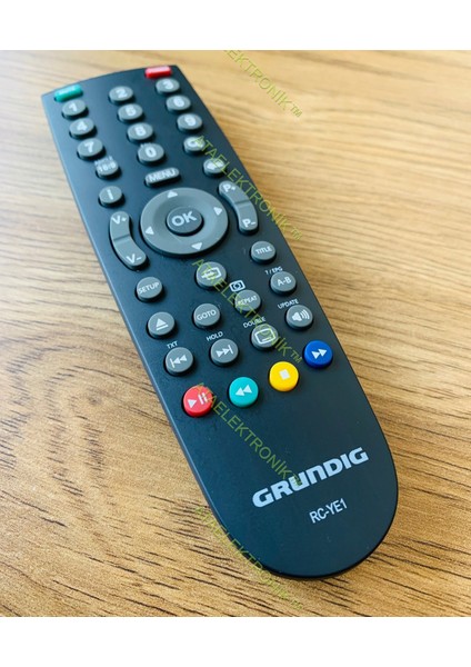 Orjinal Grundig gr 22 110 Hd DVD Combo LCD Tv Televizyon Kumanda Arçelik Beko Altus Orijinal Rc-Ey1