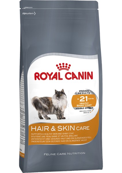 Hair Skin Hassas Tüylü Kediler İçin Mama 2 Kg