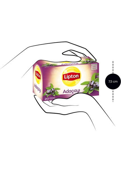 Adaçayı Bardak Poşet Çay 20'li fırsatları
