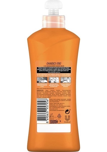 7/24 Şekillendirici Saç Bakım Kremi Anında Onarıcı Bakım 300 Ml modelleri