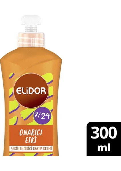 7/24 Şekillendirici Saç Bakım Kremi Anında Onarıcı Bakım 300 Ml