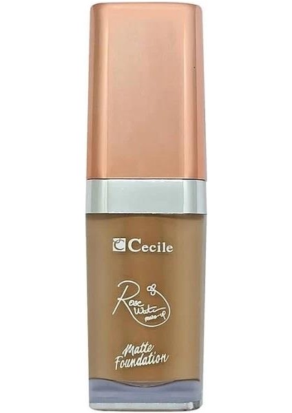 Rose Water Matte Foundation Mat Fondöten 01