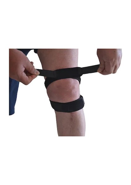 Patella Diz Destekleme Kayışı Ayarlanabilir Anti Kayma