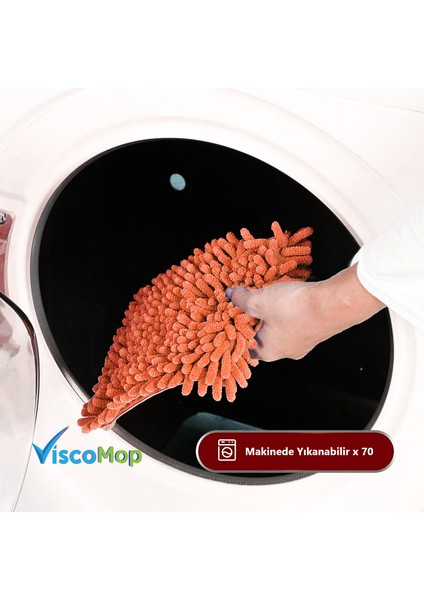 Pratik Süper Emici Toz Toplayıcı Microfiber Şönil Mop Bezi 50 cm modelleri