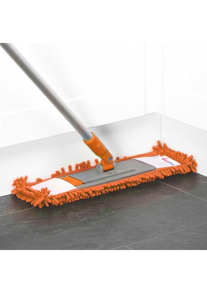 Pratik Süper Emici Toz Toplayıcı Microfiber Şönil Mop Bezi 50 cm fırsatları