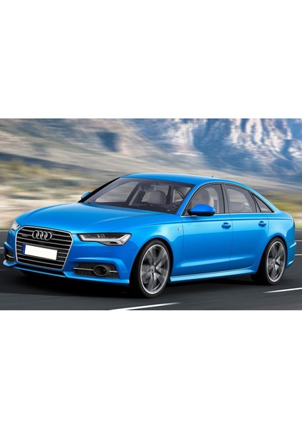 Audi A6 2015-2018 Sol Ön Kapı Dörtlü Cam Açma Düğmesi Takımı Krom 4G0959851