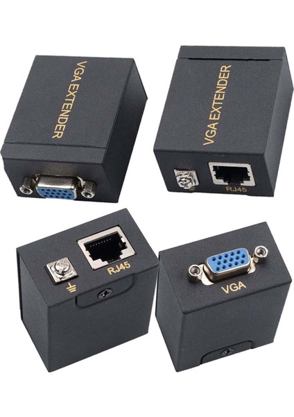 VGA Cat5-Cat6 60 Metre Extender Uzatıcı (17297) 414028