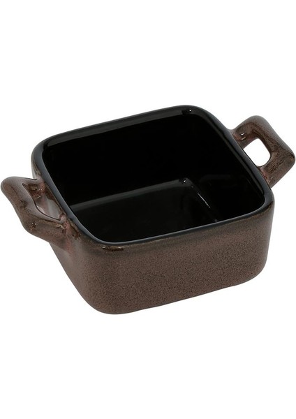 Seramik Kulplu Fırın Kabı 10X7 cm AK.JFQ51200060