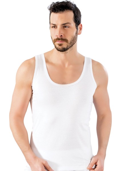 5'li Paket, %100 Pamuklu, Penye Kumaş, Erkek Atlet 155