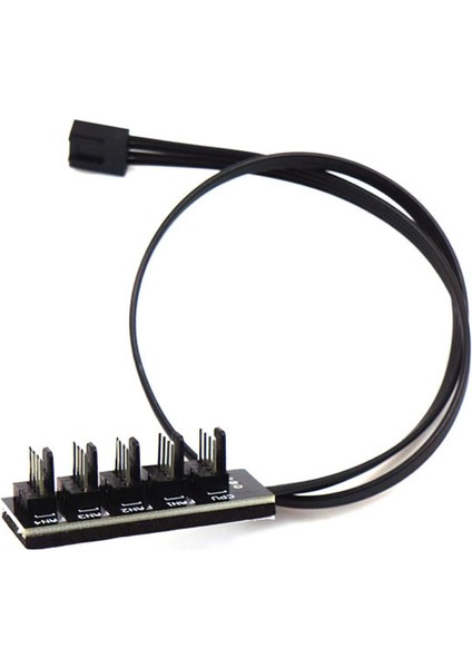 Roba 40CM 5li Fan Port Çoğaltıcı Kart Cpu Soğutucu Güç Hub Uzatma