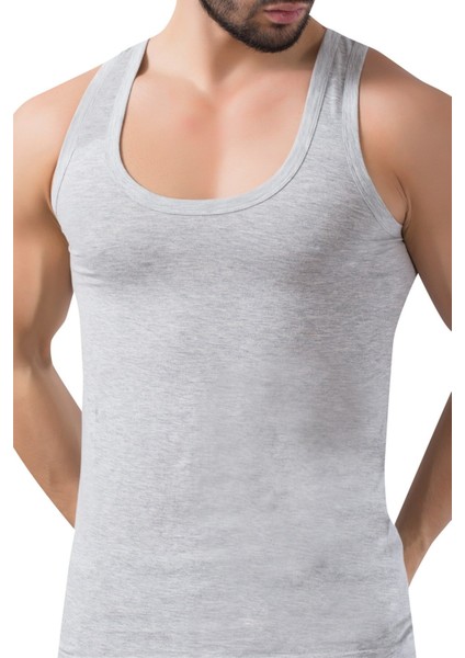 5'li Paket, %100 Pamuklu, Penye Kumaş, Erkek Atlet 155