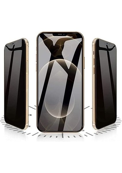 Apple iPhone 7 Hayalet Ekran Koruyucu 6D Kırılmaz Cam - Gizlilik Korumalı - Ultra Darbe Emici Etkin Koruma - Ekranı Tam Kaplar