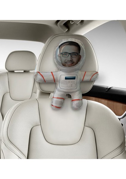 Gift Kişiye Özel Astronot Çiftler 2’li Araç Koltuk Bebek Yastığı-1 fiyatları